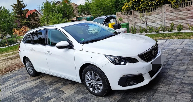 Peugeot 308 cena 71000 przebieg: 37668, rok produkcji 2021 z Trzebiatów małe 92